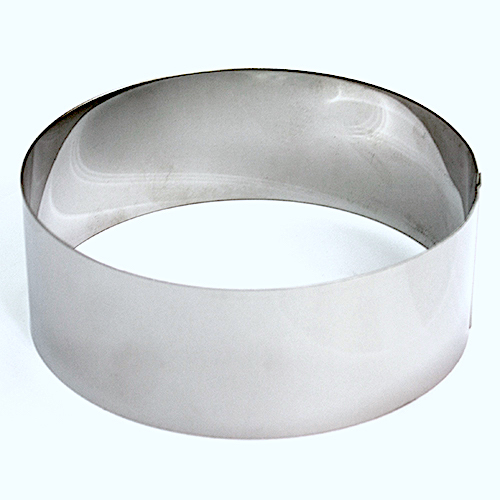 Формы для выпечки нерж.сталь | Кольца (высота 6 см, Ø 12-30 см)