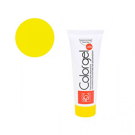 Краситель пищевой гелевый Colorgel: Lemon Yellow (Жёлтый Лимон) | 20-100 гр
