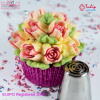 Насадка Роза №110 Лаки Шерлок (L размер) - Russian Rose Nozzle #110 - Lucy Sherlock (L size)