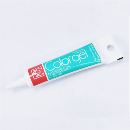 Краситель пищевой гелевый Colorgel: Azzurro 1837 (Голубой) | 20-100 гр