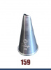 Кондитерская насадка 159 Tulip, Корея, прорезь 4.8 мм лепесток изогнутый левый, мини