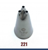 Кондитерская насадка 221 Tulip™ Травка (3 дырочки)