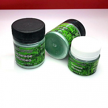 Краситель сухой Плотный блеск-пудра пищевой 5-20 гр. | Зелёное Яблоко Краситель сухой Плотный блеск-пудра пищевой 5-20 гр. | Зелёное Яблоко
