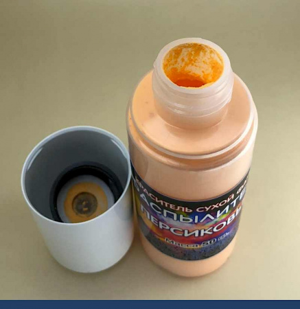 Пищевой краситель распылитель 50 г сухой ПЕРСИКОВЫЙ