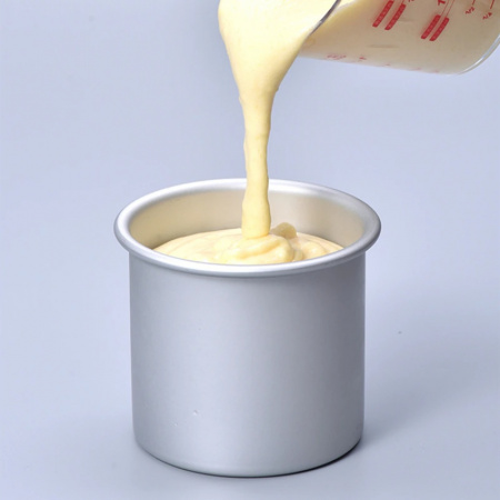 Формы алюминиевая для выпечки Кольцо Ø 20 см, высота 8 см, съёмное дно 18 см