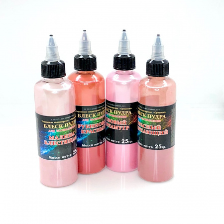 Пищевой краситель распылитель 25 гр. сухой Блеск-Пудра | Орнамент Рубиновый