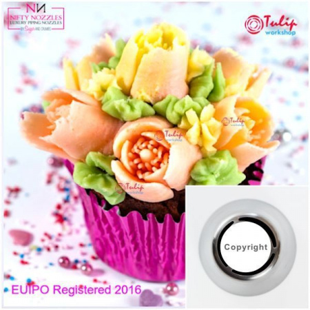 Насадка Тюльпан №112 Крокус | L размер (Russian Tulip Nozzle #112 - Crocus | L size | by Tulip Workshop)