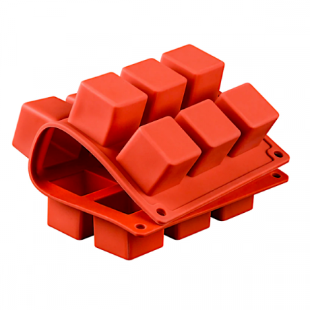 Силиконовая форма КУБ 15 фигур 255•145•30 мм (35•35•30 мм)