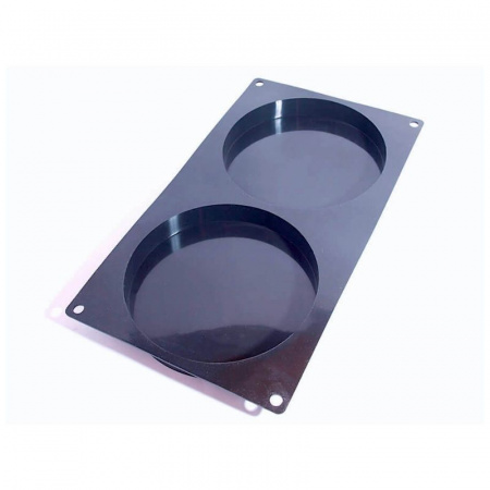 Форма для выпечки и заморозки силиконовая Тортинка 2 фигуры диам.140/160/180 мм