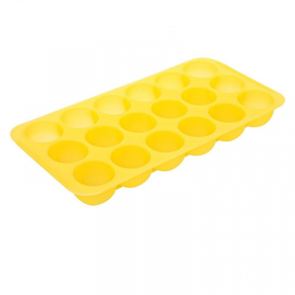 Силиконовая форма для льда шоколада желе конфет 18 фигур полусферы 205*105*25 мм