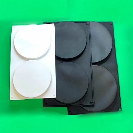 Форма для выпечки и заморозки силиконовая Тортинка 2 фигуры диам.140/160/180 мм