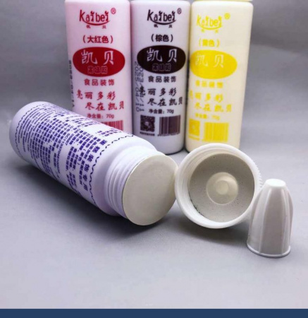 Пищевой краситель распылитель сухой Набор 4 шт•70 г Фруктовая Пудра KAIBEI