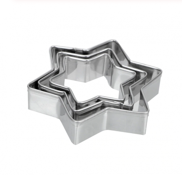 Вырубка стальная Звёзды ∅ 5-8 см | Набор 5 фигур Вырубка стальная Звёзды ∅ 5-8 см | Набор 5 фигур