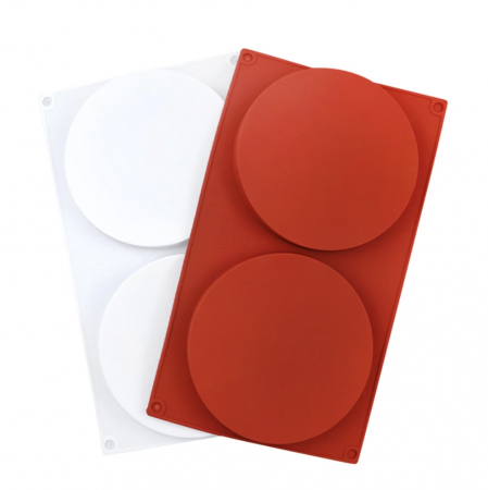 Форма для выпечки и заморозки силиконовая Тортинка 2 фигуры диам.140/160/180 мм