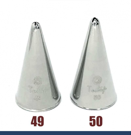 Кондитерская насадка закрытая звезда 49 Tulip™ малый размер (Ø 3.2 мм, 4 луча)