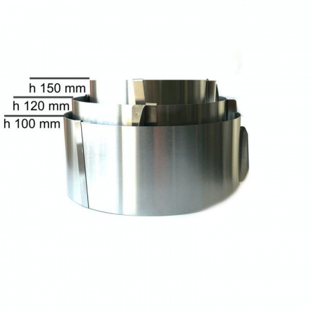 Форма для выпечки металлическая раздвижная Кольцо Ø 16-30 см | высота 15 см