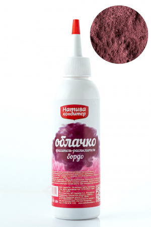 Пищевой краситель распылитель 50 г натуральный сухой БОРДО Натива Облачко