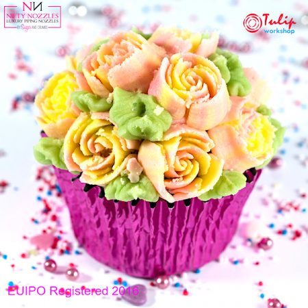 Насадка Роза №111 Рубин | L размер (Russian Rose Nozzle #111 - Ruby | L size | By Tulip Workshop)