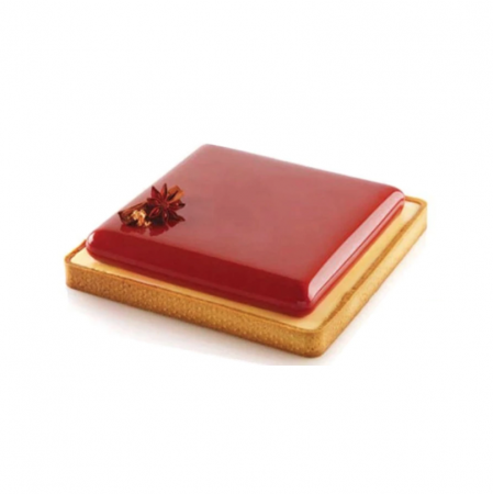 Формы для выпечки нерж.сталь перфорир. | Квадрат (высота 2 см)