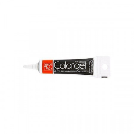 Краситель пищевой гелевый Colorgel: Black/Nero (Чёрный) | 20-100 гр.