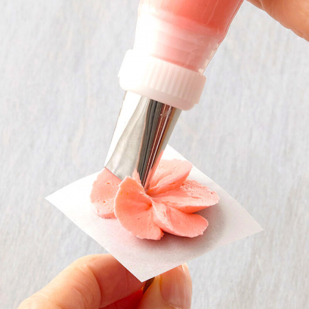 Кондитерские насадки лепесток розы малый прямой №101s(264),101, 102, 103, 104 Tulip™ | набор 5 шт