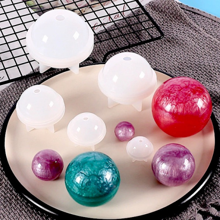 Форма силиконовая Сфера для шоколада, карамели, универсальная ∅2-10 см