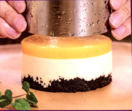 Формы для выпечки стальные Набор 3 шт | мини Кольца (80, 100, 120 мм, высота 55 мм)