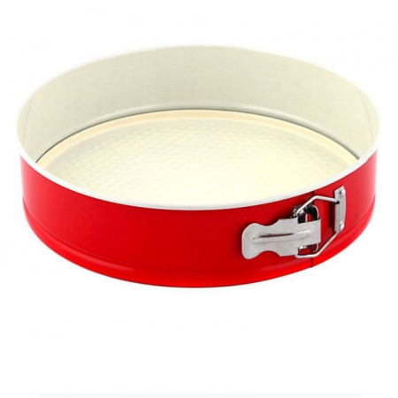 Форма для выпечки металлическая разъёмная керамическое покрытие | Кольцо набор 3 шт: Ø 24, 26, 28 см, высота 7 см