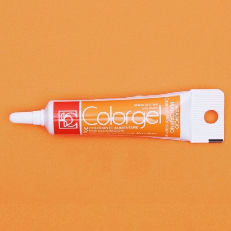 Краситель пищевой гелевый Colorgel: Arancio Mandarino (Оранжевый) | 20-100 гр