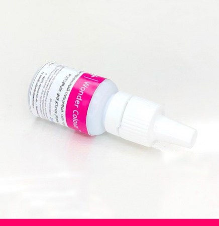 Гелевый пищевой краситель 15-50 мл. Розовая палитра: РОЗОВЫЙ ЭЛЕКТРИК Tulip Wonder Colour