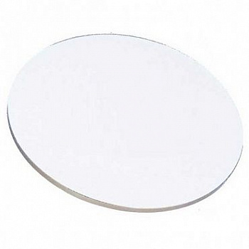 Поднос под торт белый многоразовый Ø 28-40 см | толщина 5  мм