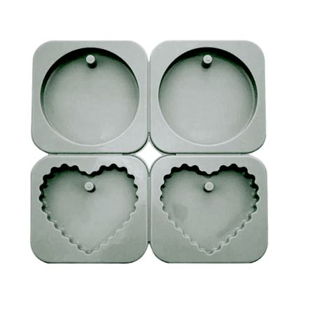 Силиконовая мини форма универсальная 165*165*10 мм (мод. cr+hr 4-1-2)