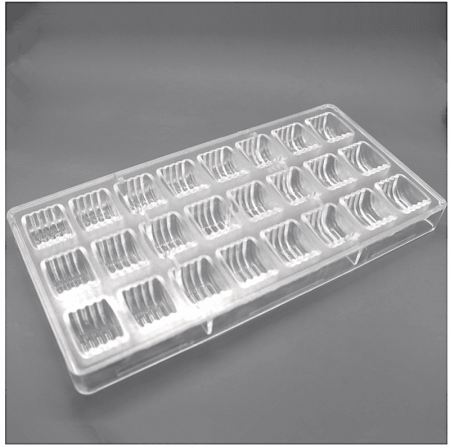 Поликарбонатная форма для шоколада 275*135*24 мм | Пульс мод. 2178